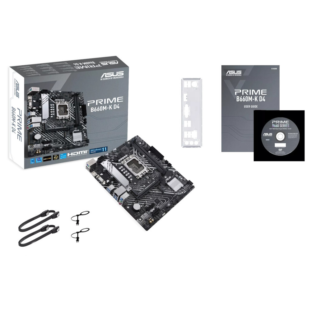 Материнская плата ASUS Intel B660 PRIME B660M-K D4