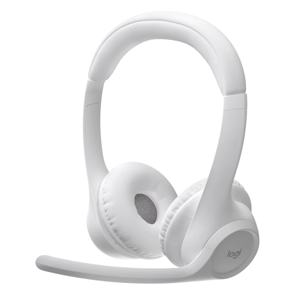 Bluetooth-гарнитура Logitech Zone 300, цвет белый