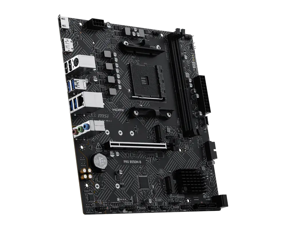 Материнская плата MSI AMD B550 PRO B550M-B