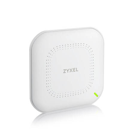 Точка доступа/ Zyxel NebulaFlex NWA50AX Hybrid Access Point, WiFi 6, 802.11a / b / g / n / ac / ax (2.4 and 5 GHz), MU-MIMO, 2x2 antennas, up to 575 + 1200 Mbps, 1xLAN GE, PoE , without support for Captive portal and WPA-Enterprise, protection against 4G / 5G, PSU included
