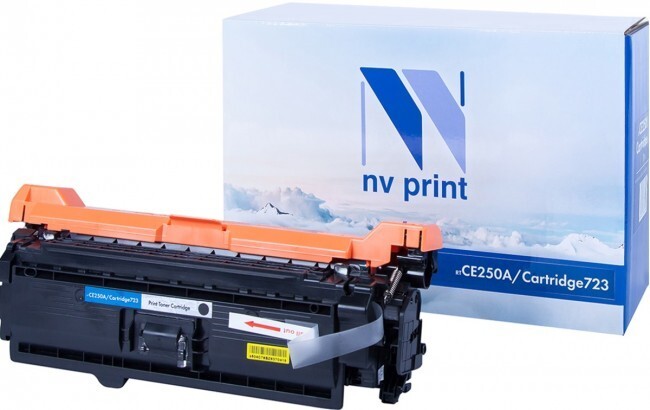 Картридж черный NVPrint для HP/Canon, NV-CE250A/723Bk