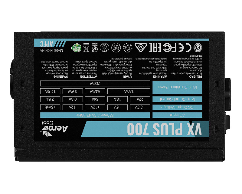 Блок питания Aerocool VX PLUS 700W