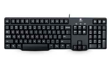 Клавиатура Logitech K100 920-003200, цвет черный