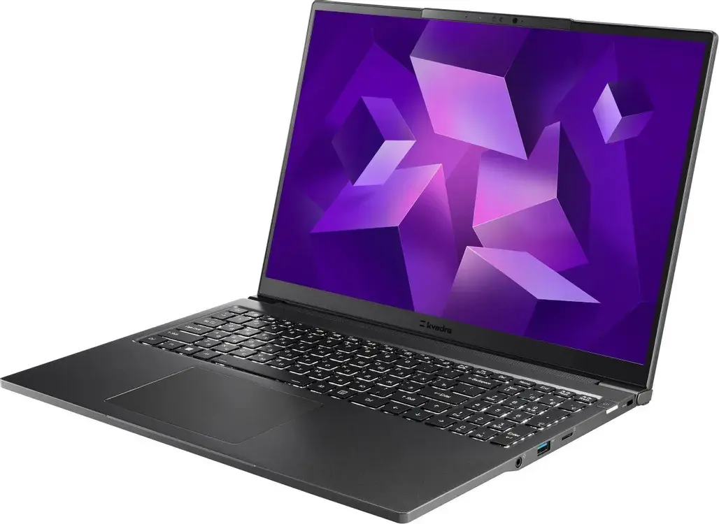 Ноутбук KVADRA Nau LP16 Intel Core Ultra 7 155U (черный)
