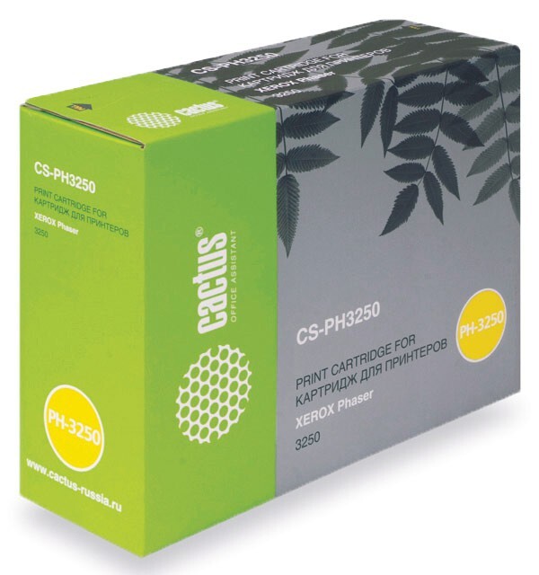 Тонер-картридж черный Cactus CS-PH3250