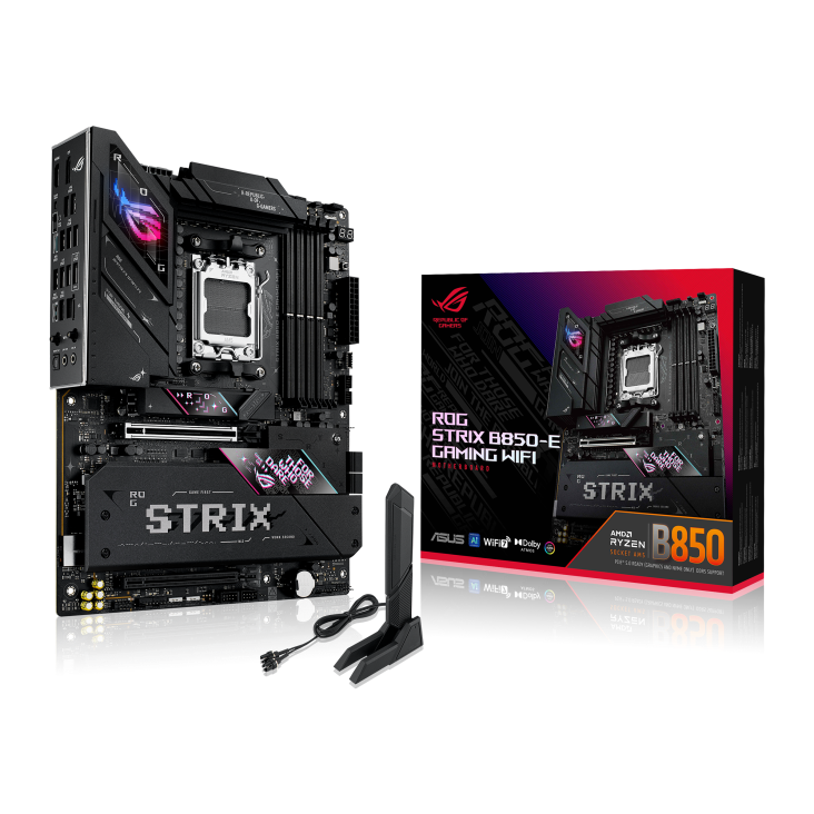 Материнская плата ASUS AMD B850 ROG STRIX B850-E GAMING WIFI