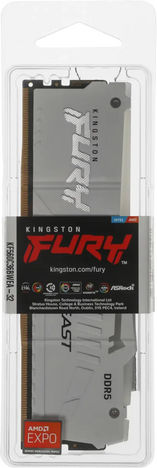 Оперативная память Kingston FURY Beast White Expo DDR5 32Гб 6000МГц, KF560C36BWEA-32, RTL