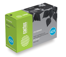 Картридж черный Cactus CS-Q5942X