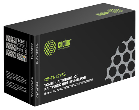 Картридж черный Cactus CS-TN2275S