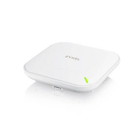 Точка доступа/ Zyxel NebulaFlex NWA50AX Hybrid Access Point, WiFi 6, 802.11a / b / g / n / ac / ax (2.4 and 5 GHz), MU-MIMO, 2x2 antennas, up to 575 + 1200 Mbps, 1xLAN GE, PoE , without support for Captive portal and WPA-Enterprise, protection against 4G / 5G, PSU included