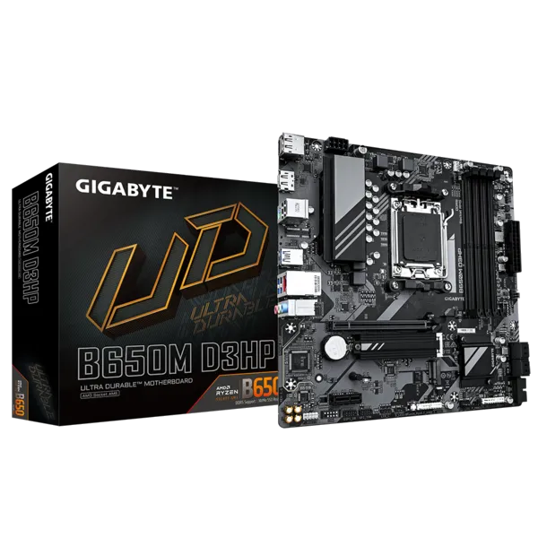 Материнская плата Gigabyte AM5 AMD B650 B650M D3HP