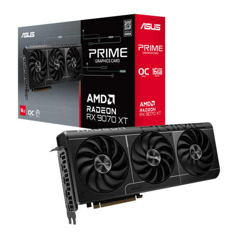 Видеокарта ASUS Radeon RX 9070 XT 16 ΓБ Retail