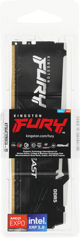 Оперативная память Kingston FURY Beast RGB EXPO 32GB 6400MT/s DDR5 CL32, KF564C32BBEA-32, RTL