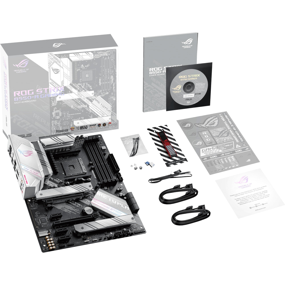 Материнская плата ASUS AMD B550 ROG STRIX B550-A GAMING
