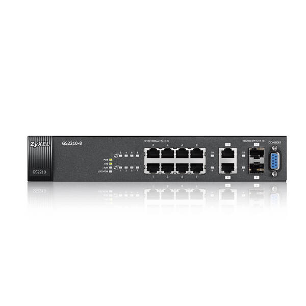 

L2 коммутатор ZYXEL GS2210-8