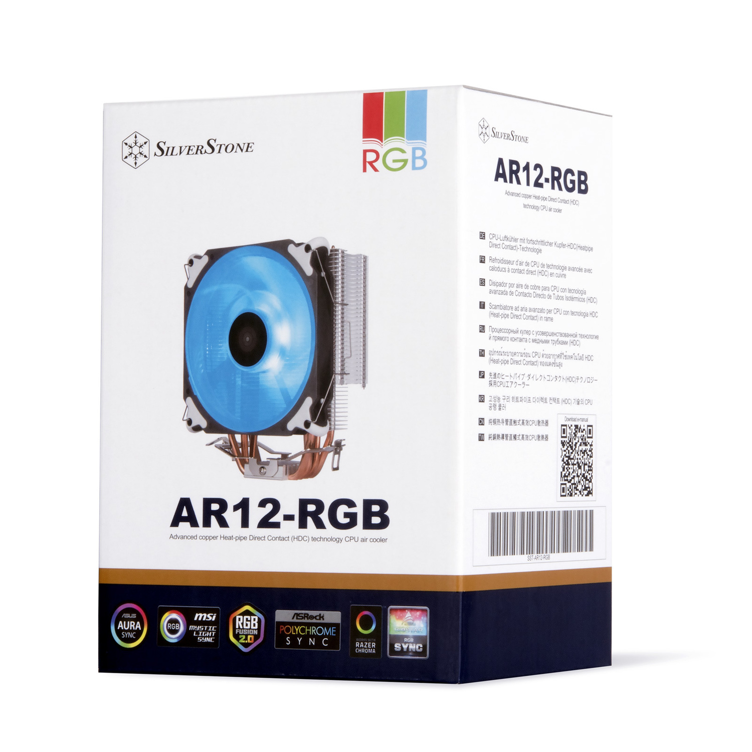 Кулер Процессорный Silverstone AR12 RGB