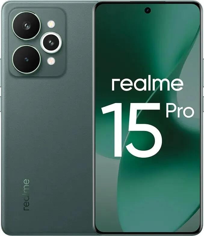 Смартфон realme  15 Pro 5G 256 ΓБ зеленый