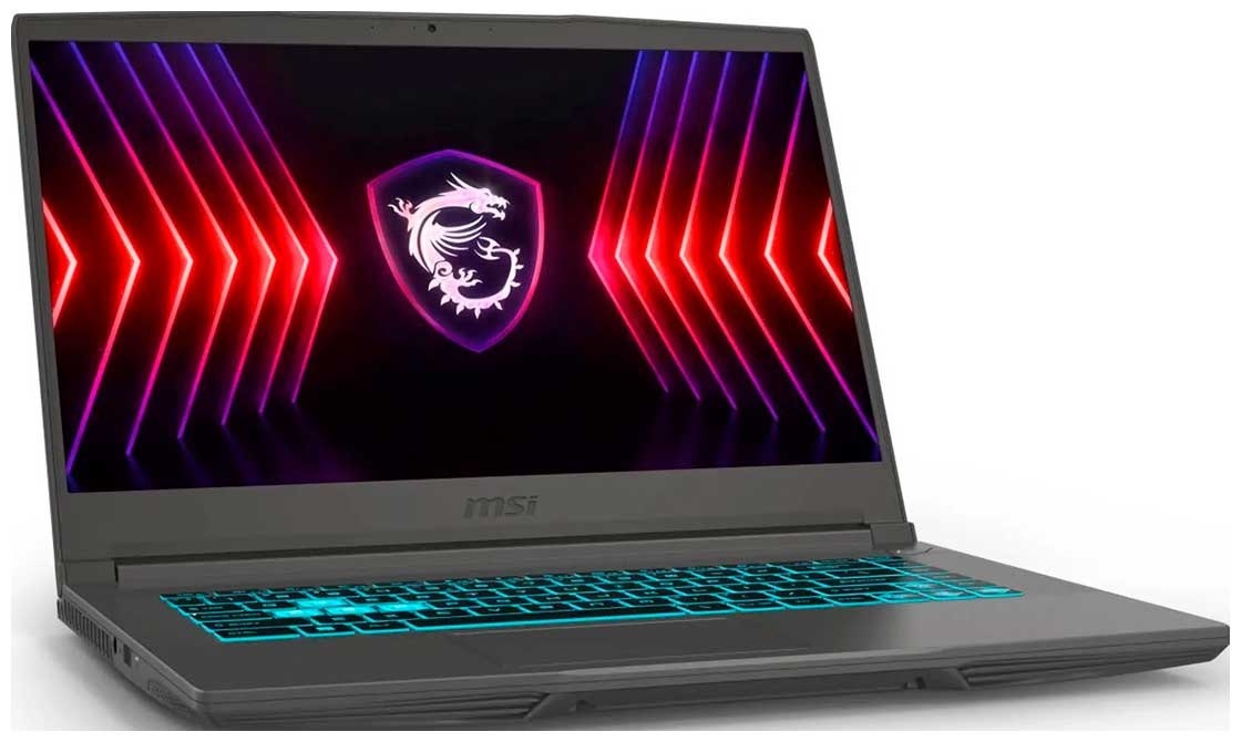Ноутбук 15.6" IPS FHD MSI Thin 15 B13UCX-2649XRU gray (Core i5 13420H/8Gb/512Gb SSD/2050 4Gb/noOS) (9S7-16R831-2649)