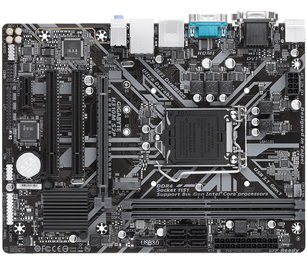

Материнская плата Gigabyte LGA1151 Intel H310 H310M S2P