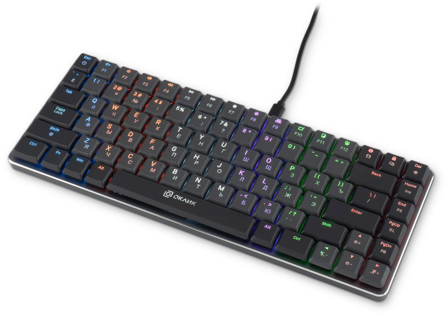 Клавиатура Oklick KeyBoard K615X 1934413, цвет черный