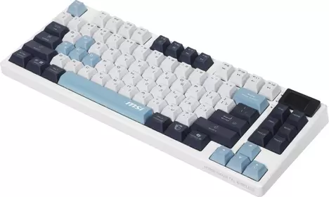 Клавиатура MSI FORGE GK600 TKL WIRELESS SKY S11-43RUP01-HH9, цвет серый