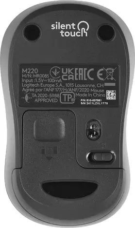 Клавиатура+мышь Logitech MK295 920-009807, цвет черный