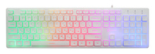 Клавиатура Oklick KeyBoard 550ML 1061618, цвет белый