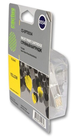 Картридж желтый Cactus CS-EPT0554