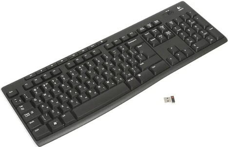 Клавиатура Logitech K270 920-003058, цвет черный  EN keyboard