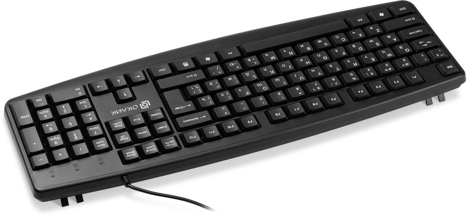 Клавиатура Oklick KeyBoard 105M 1678092, цвет черный