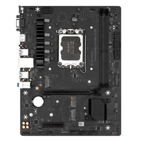 Материнская плата Maxsun LGA 1700 Intel B760 Challenger B760M D5 WIFI