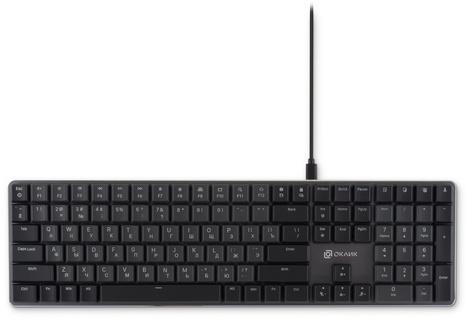 Клавиатура Oklick KeyBoard K953X 1901086, цвет черный