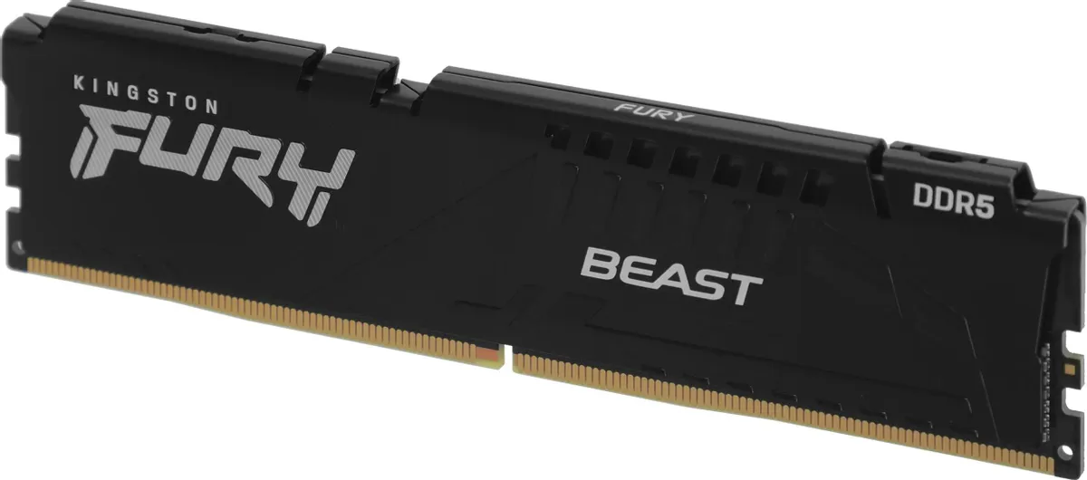 Оперативная память Kingston FURY Beast Black XMP 4х32GB DDR5 5200MHz, KF552C40BBK4-128, RTL