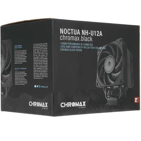 Кулер Процессорный Noctua CPU Cooler NH-U12A chromax.black