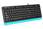 Клавиатура A4tech Fstyler FKS10 BLUE, цвет черный