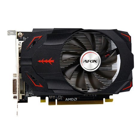 Видеокарта Afox Radeon RX 550 4 ΓБ Retail
