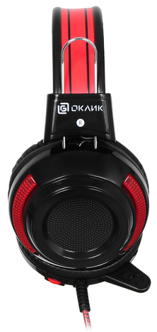 Наушники Oklick HS-G300 ARMAGEDDON, цвет красный/черный