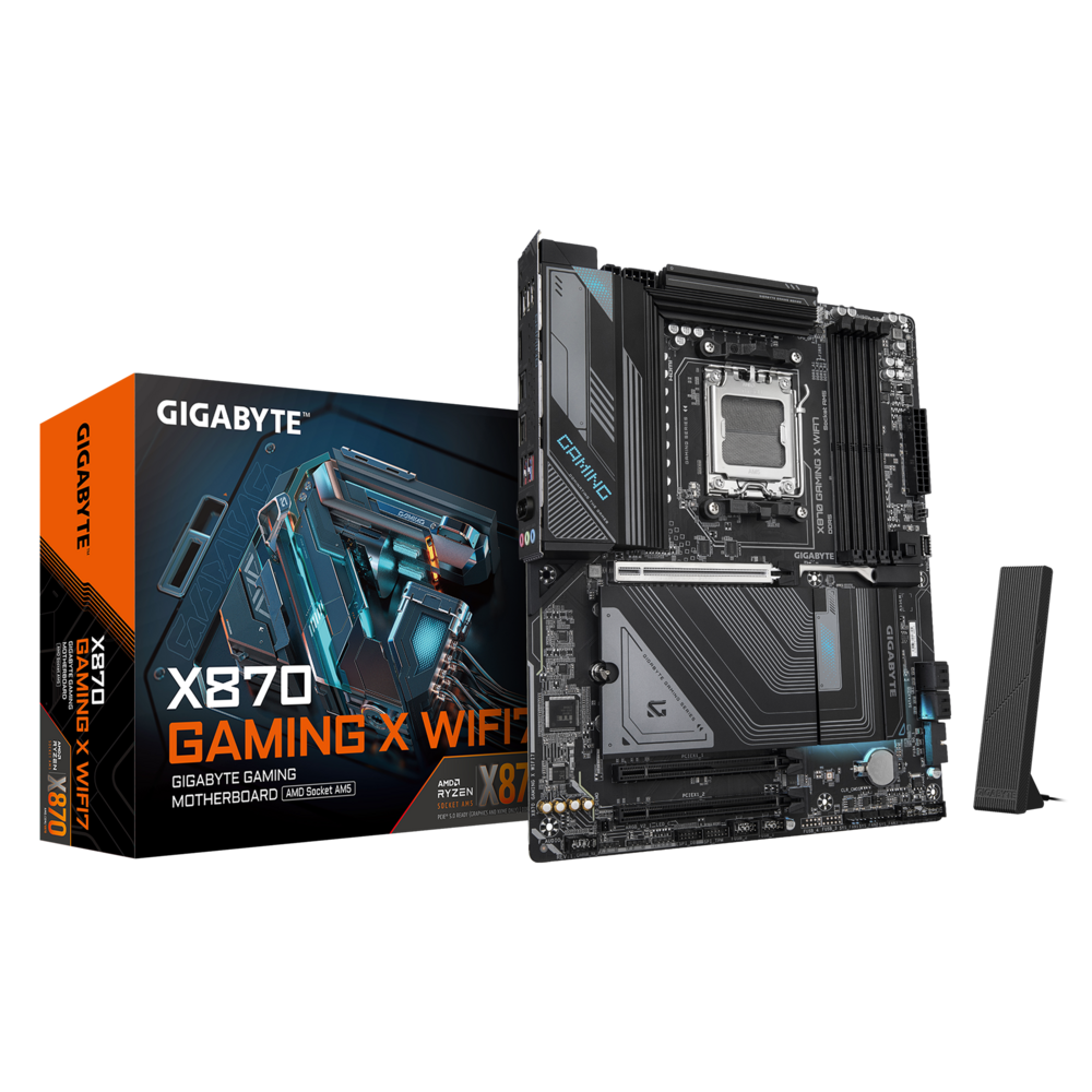 Материнская плата Gigabyte AM5 AMD X870 X870 GAMING X WIFI7