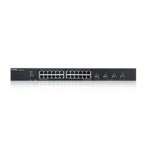 Коммутатор/ XGS1935-28, 28 Port Smart Managed Switch, 24x Gigabit Copper and 4x 10G SFP+, hybrid mode, standalone or NebulaFlex Cloud