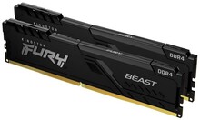 Оперативная память Kingston FURY Beast Black KF432C16BBK2/64