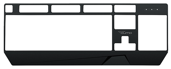 Клавиатура Qumo Клавиатура Twins K68 33351_Qumo, цвет черный