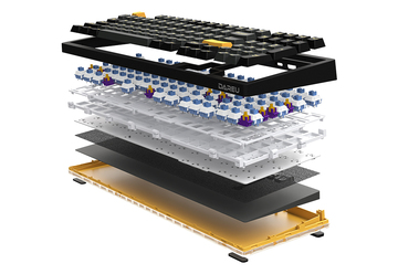 Клавиатура Dareu Клавиатура A98 Pro Industrial-Grey, цвет черный