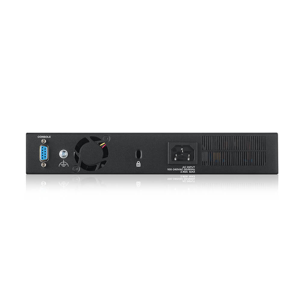 ZYXEL NebulaFlex Pro GS2220-10HP Hybrid L2 PoE+ Switch, 19 "rack, 8xGE PoE+, 2xCombo (SFP / RJ-45), 180W PoE Budget, Standalone / Cloud Management