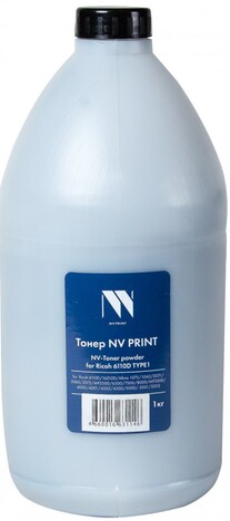 Тонер черный NVPrint для Ricoh, NV-Ricoh6110-TYPE1-1KG