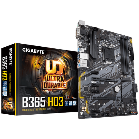Материнская плата Gigabyte LGA1151 Intel B365 B365 HD3
