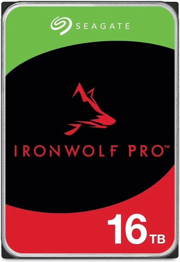 Жесткий диск  SEAGATE IronWolf Pro 3.5  16Tb 7.2K SATA3