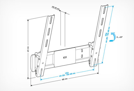 Кронштейн Holder LCD-T4612
