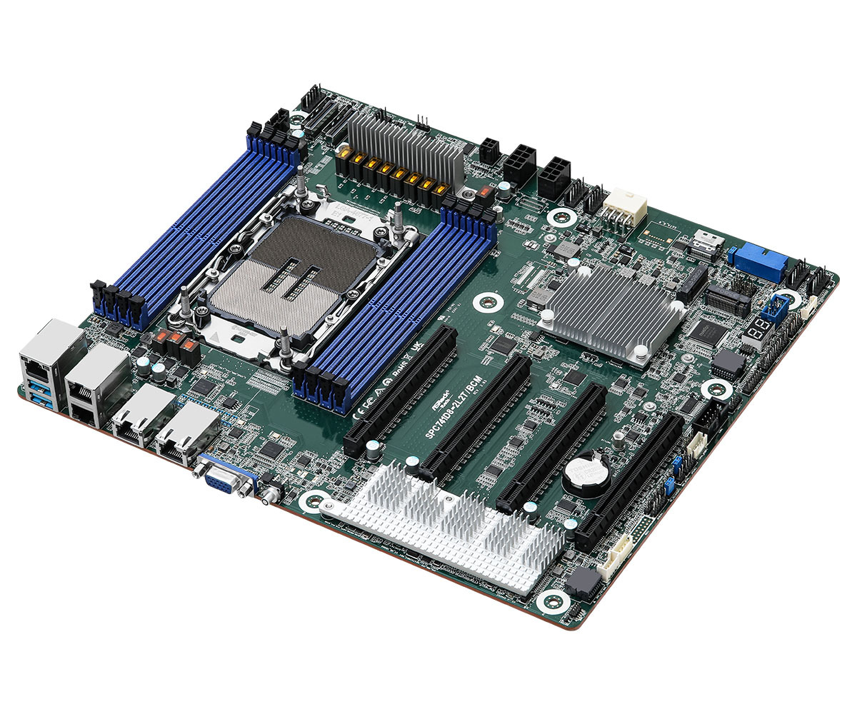 Материнская плата ASRock LGA 4677 Intel C741 SPC741D8-2L2T/BCM