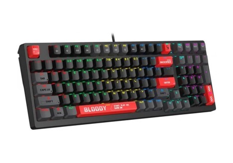 Клавиатура A4tech Bloody S98 RED, цвет черный