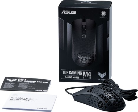 Мышь ASUS TUF GAMING M4 AIR 90MP02K0-BMUA00, цвет черный